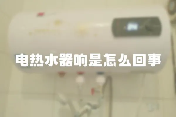 电热水器响是怎么回事