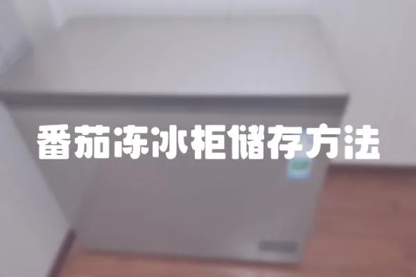 番茄凍冰柜儲存方法