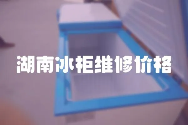 湖南冰柜維修價格