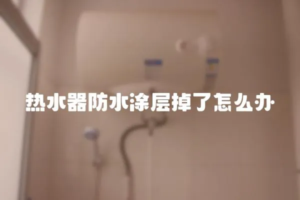 熱水器防水涂層掉了怎么辦
