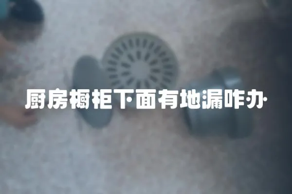 廚房櫥柜下面有地漏咋辦