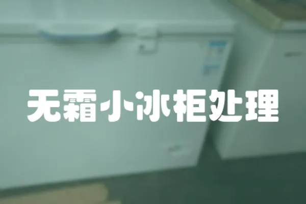 無霜小冰柜處理