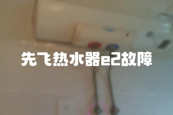 先飛熱水器e2故障