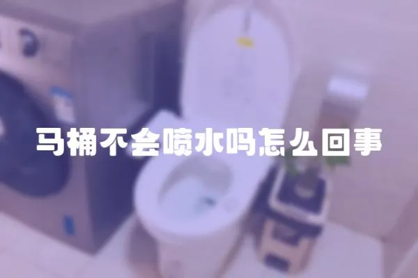 馬桶不會噴水嗎怎么回事