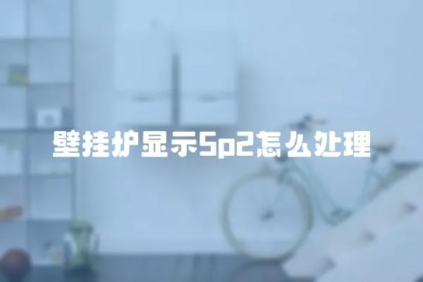 壁掛爐顯示5p2怎么處理