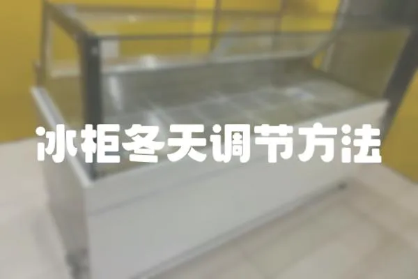 冰柜冬天調節方法
