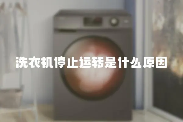洗衣機停止運轉是什么原因