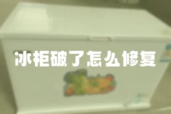 冰柜破了怎么修復