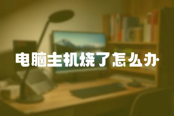 電腦主機燒了怎么辦