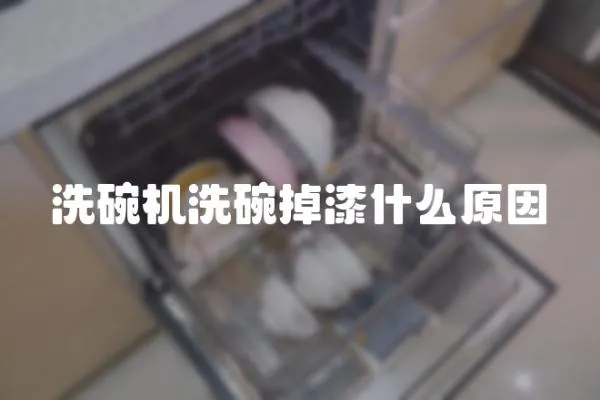 洗碗機洗碗掉漆什么原因