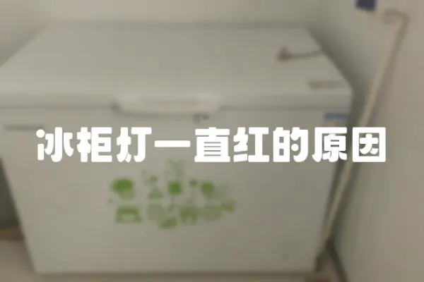 冰柜燈一直紅的原因