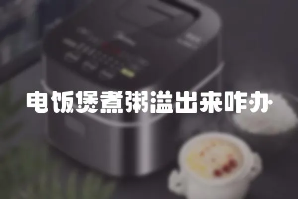 電飯煲煮粥溢出來咋辦
