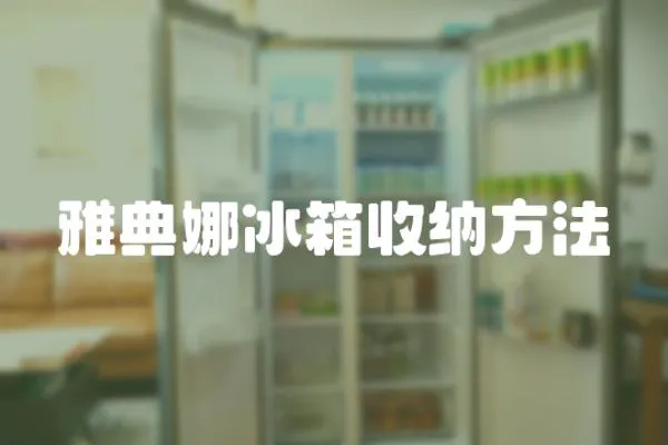 雅典娜冰箱收納方法