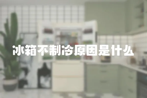 冰箱不制冷原因是什么