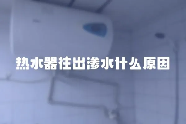 熱水器往出滲水什么原因