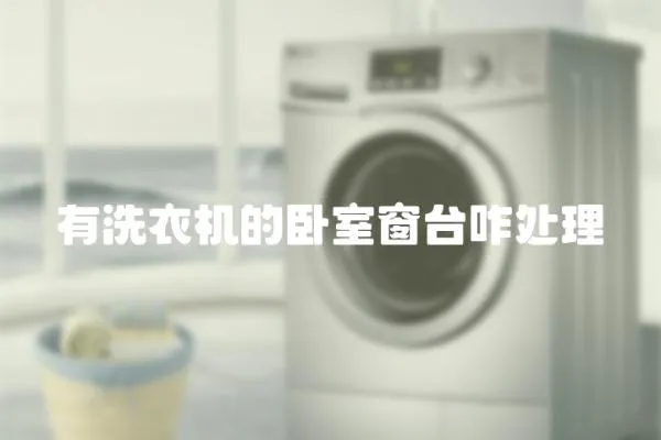 有洗衣機的臥室窗臺咋處理