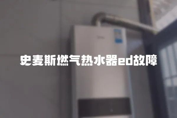 史麥斯燃氣熱水器ed故障