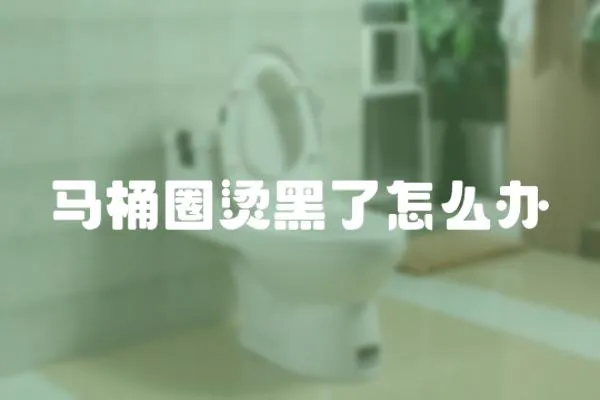 馬桶圈燙黑了怎么辦