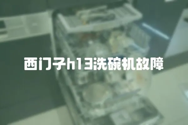 西門子h13洗碗機(jī)故障