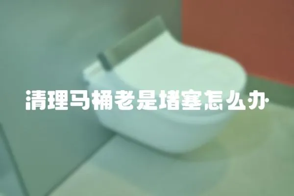 清理馬桶老是堵塞怎么辦