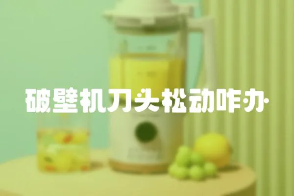 破壁機(jī)刀頭松動(dòng)咋辦