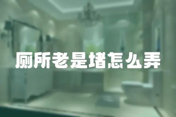 廁所老是堵怎么弄