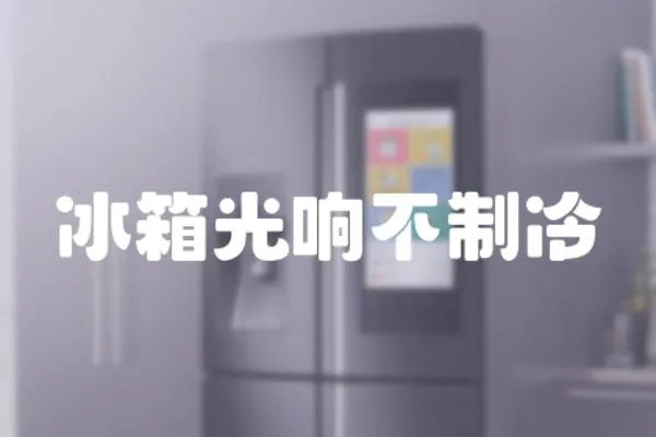 冰箱光響不制冷