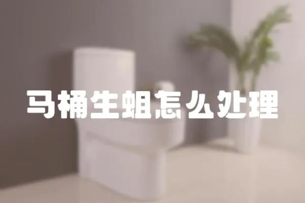 馬桶生蛆怎么處理