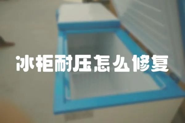 冰柜耐壓怎么修復