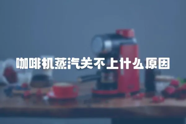 咖啡機蒸汽關(guān)不上什么原因