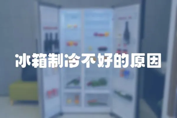 冰箱制冷不好的原因