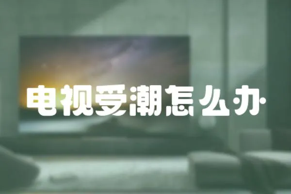 電視受潮怎么辦