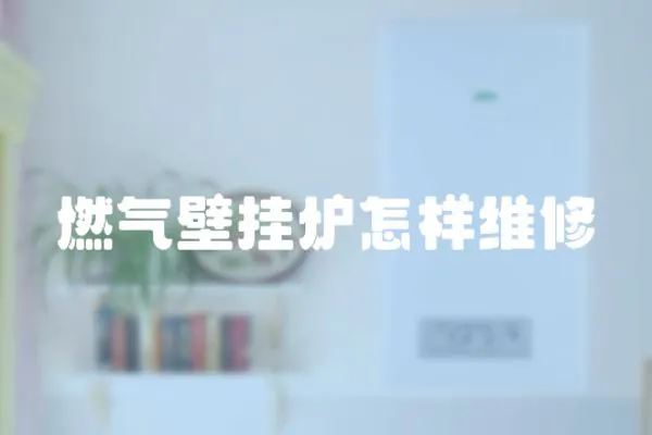 燃?xì)獗趻鞝t怎樣維修