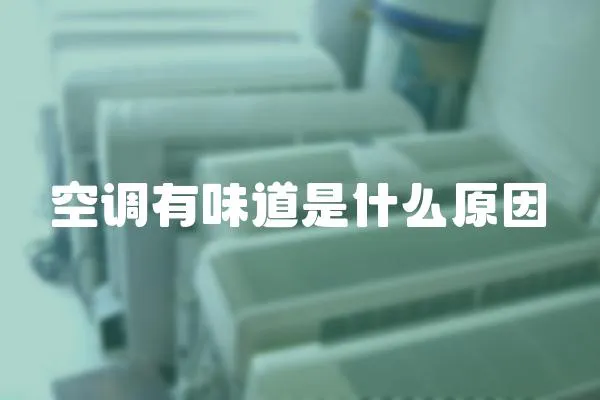 空調(diào)有味道是什么原因
