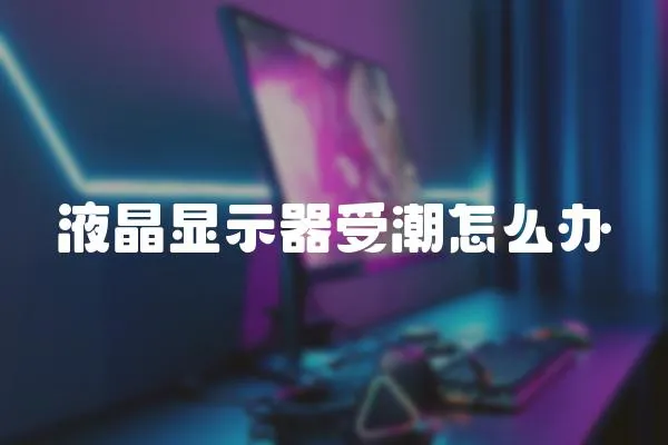 液晶顯示器受潮怎么辦