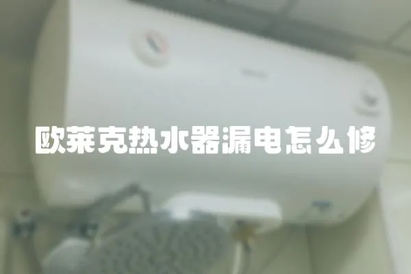 歐萊克熱水器漏電怎么修