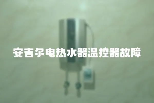 安吉爾電熱水器溫控器故障