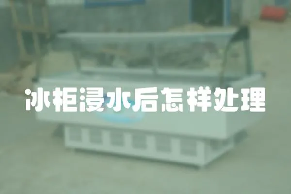 冰柜浸水后怎樣處理