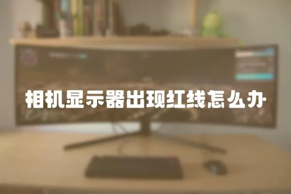 相機顯示器出現紅線怎么辦