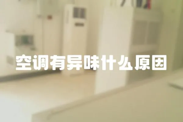 空調(diào)有異味什么原因