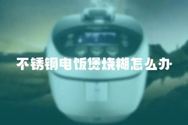 不銹鋼電飯煲燒糊怎么辦