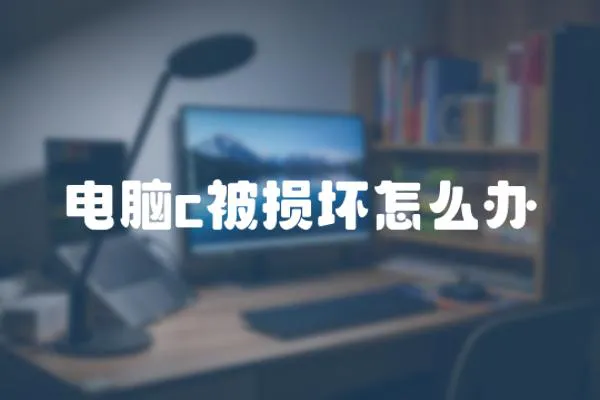 電腦c被損壞怎么辦
