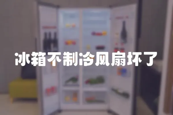 冰箱不制冷風扇壞了