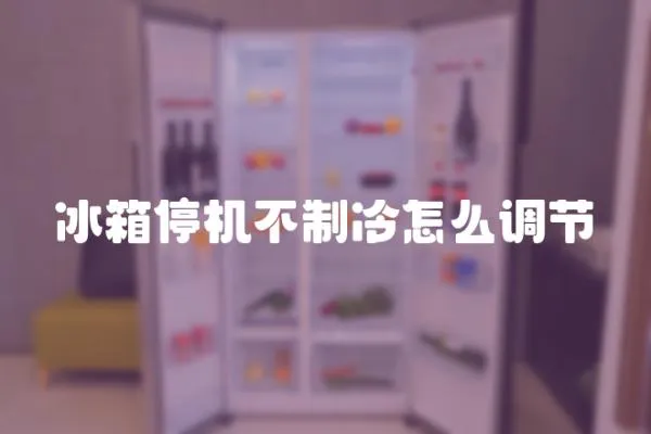 冰箱停機(jī)不制冷怎么調(diào)節(jié)