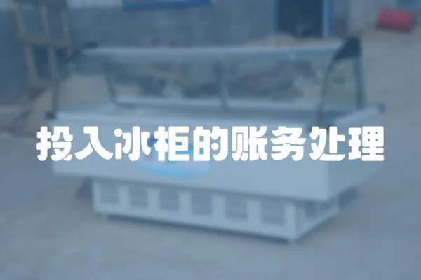 投入冰柜的賬務(wù)處理