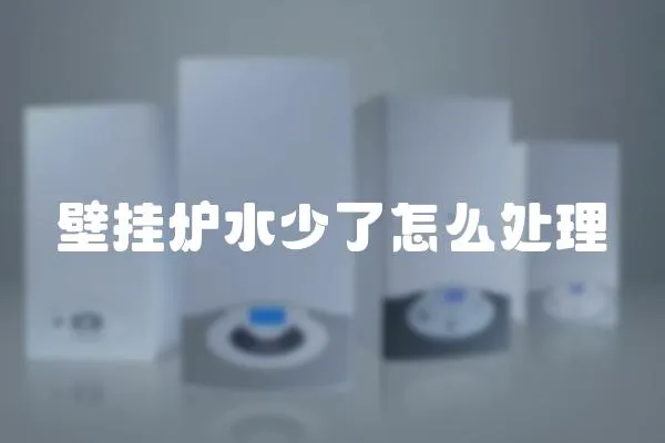 壁掛爐水少了怎么處理