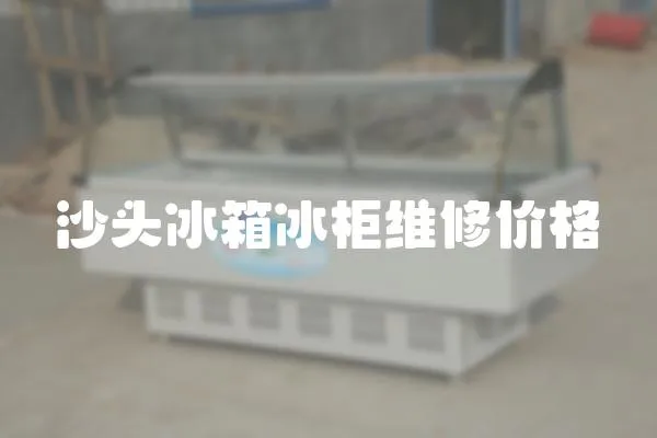 沙頭冰箱冰柜維修價格