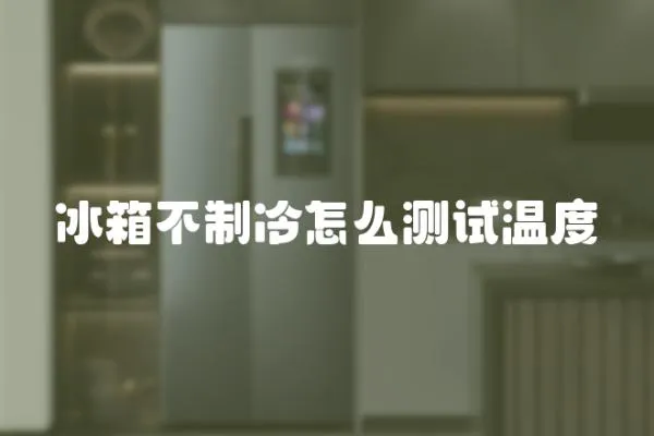 冰箱不制冷怎么測試溫度