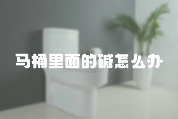 馬桶里面的堿怎么辦