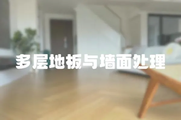 多層地板與墻面處理
